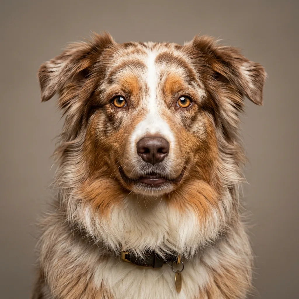สีเรดเมิร์ล (Red Merle)