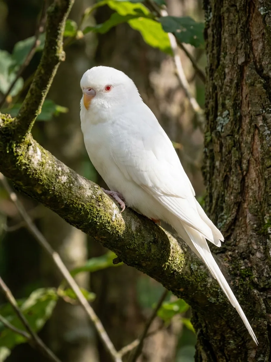 สีขาว (Albino)