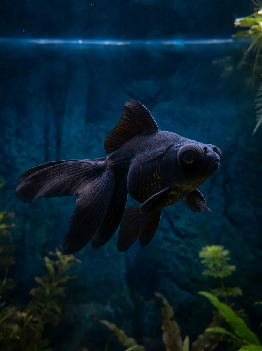 ปลาแบล็กมัวร์ (Black Moor)