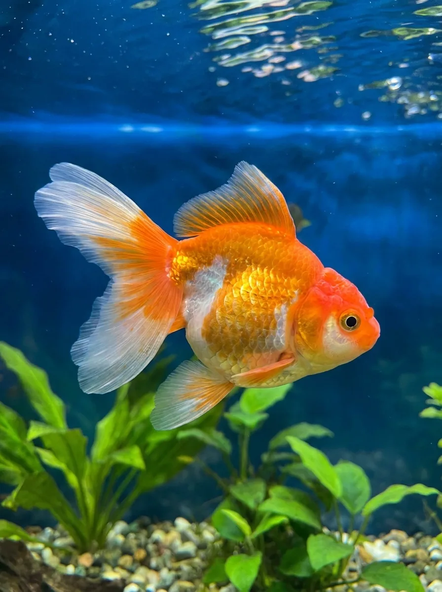 ปลาทองหางคู่ (Fantail)